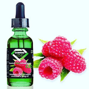 Sweet Raspberry Flavor Diamond CBD Oil