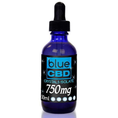 Blue CBD Crystals Isolate 750MG