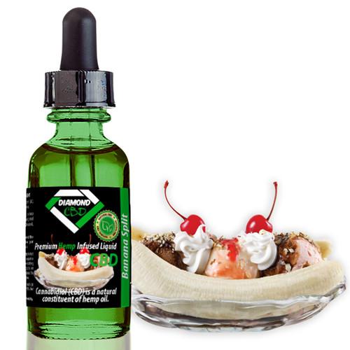 Banana Spilt Flavor Diamond CBD Oil