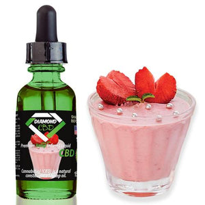 Strawberry Yogurt Flavor Diamond CBD Oil