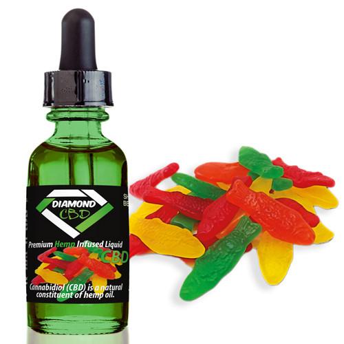 swedish fish flavored vape Crystal Clear Nic Salts 10ml E Liquid Vape Juice 10mg