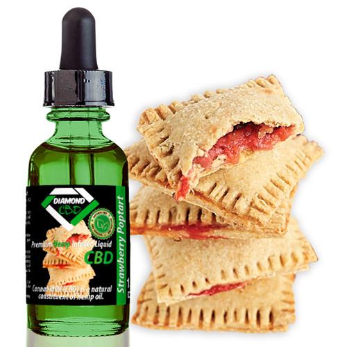 Strawberry Toaster Pastries Flavor Diamond CBD Oil