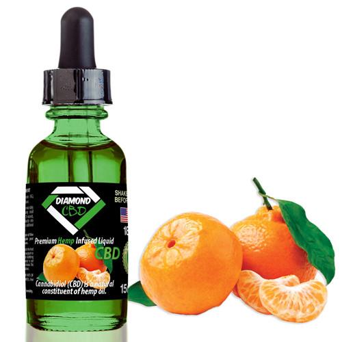 Tangerine Flavor Diamond CBD Oil