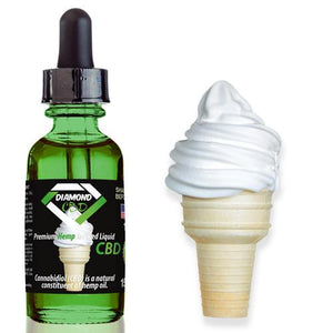 Vanilla Ice Cream Flavor Diamond CBD Oil