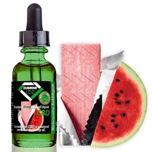 Watermelon Bubblegum Flavor Diamond CBD Oil